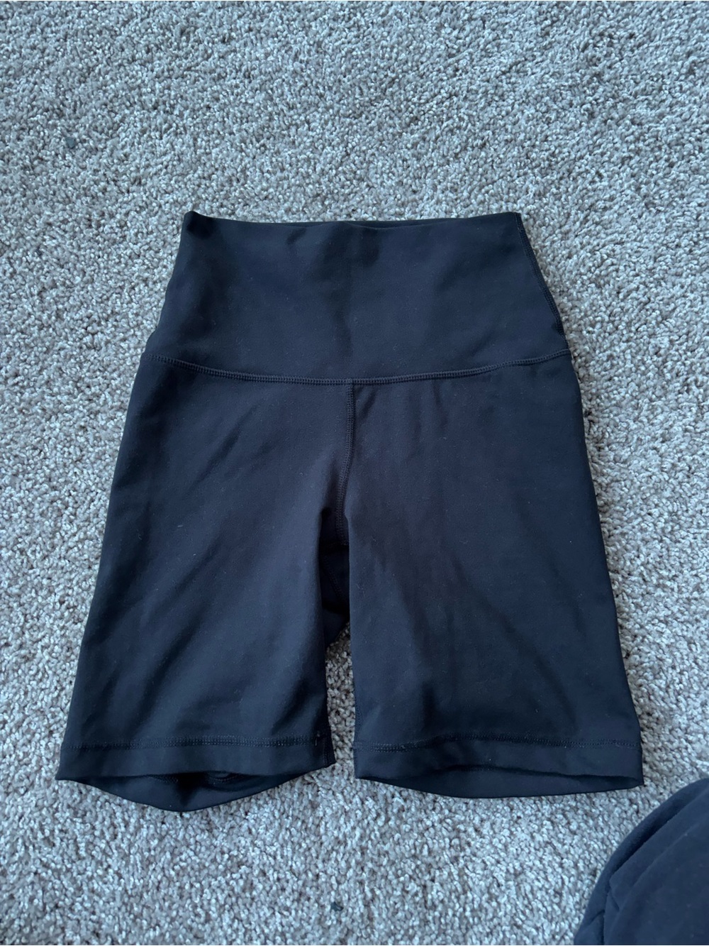 Yogalicious Black High-Waist Bike Shorts